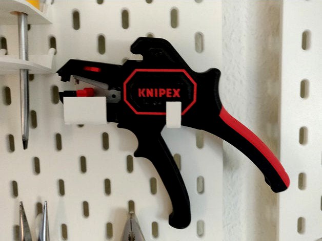 SKADIS holder for Knipex wire stripper by CubicrootXYZ