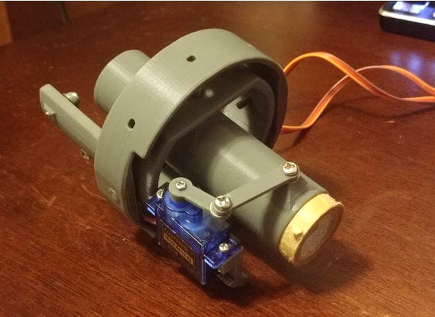 Thrust Vector Control Mount by Contradius