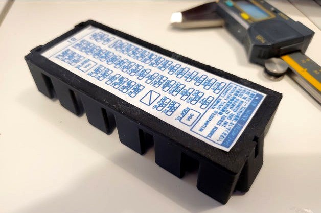 Lexus 3IS/RC and 2020 Toyota 4Runner "Add A Circuit" Fusebox Cover by ihateu3