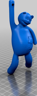 key ring Mr. Bean teddy by Marekcheng