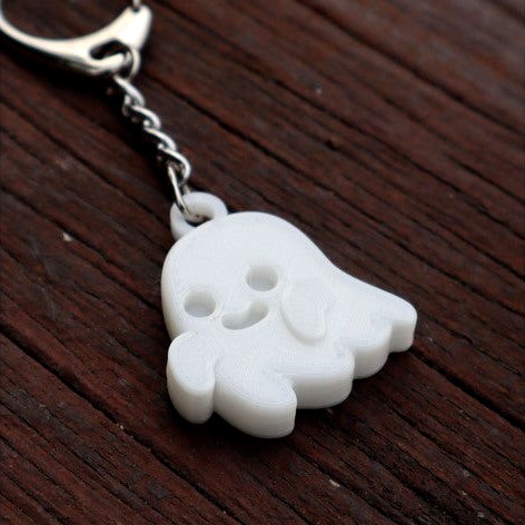 Halloween Ghost Keychain by hardprint2018