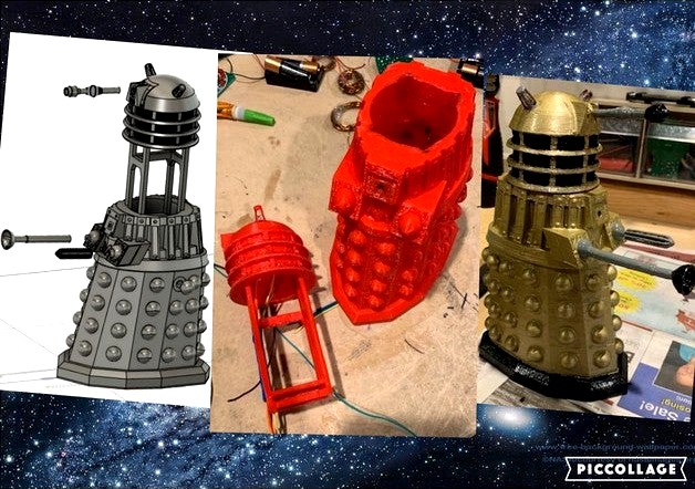 Puzzle Dalek by TheJadeRabbit