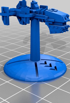 Warfleets: FTL Marauder Chopper Small Ships by darcoza