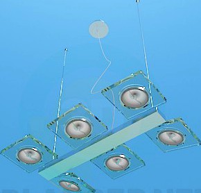 3D Model Halogen lamp