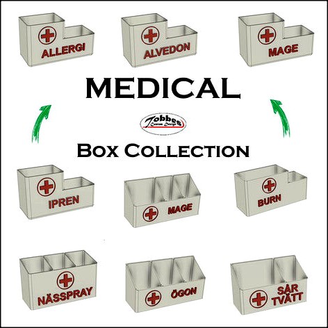 Medical Box Collection by TobbesCustomDesign