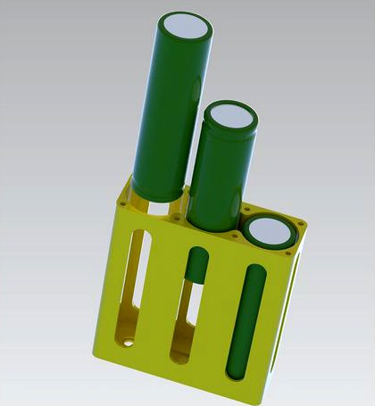 18600 Cell Package x3 Flat by Nighithall