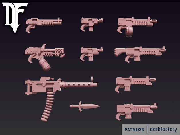 Guns for Evil Worshippers by dorkfactory