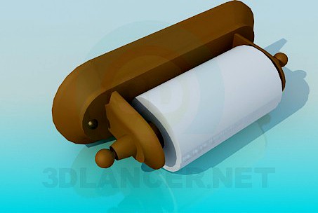 3D Model Toilet paper holder