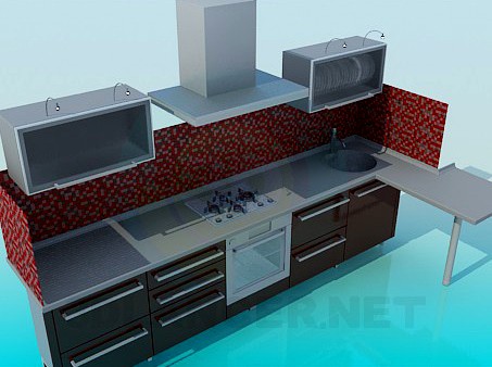 3D Model Kitchen