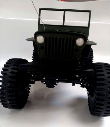 3D Printed Willys RC 4X4 - upgrades by denior