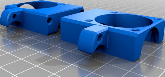 He3D - K280 Effector for E3D V6 with BLTouch by Tunderbird