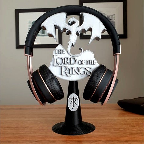 Lord of the Rings Headphone Stand by CheesmondN