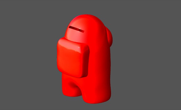 AmongUs Coin bank by Bookledge