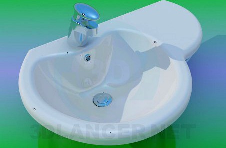3D Model Washbasin