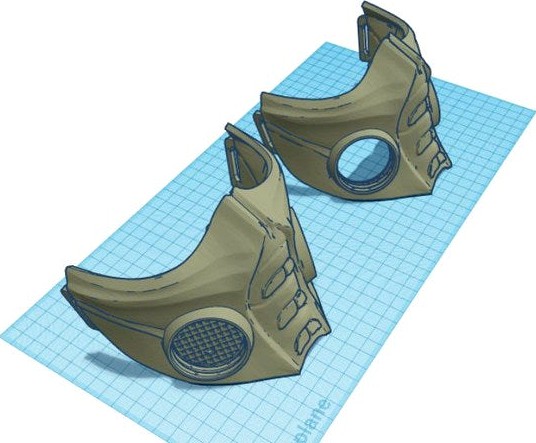 SubZero Mask (Strap version and no mesh version)) by rkxone