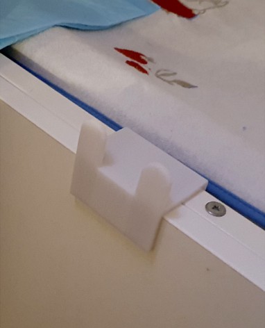 Bin hook for IKEA STUVA Diaper-Changing Table by Tomas633