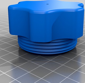 1" 1-2 Female Cup - for Laghetto Frame Pool winter hose rest by derekzoli