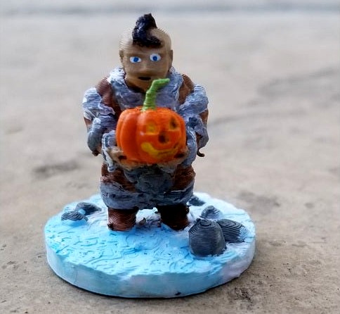 Ice Age Pumpkin Kid by Ellie_Valkyrie