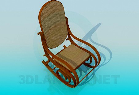 3D Model Rocking chair