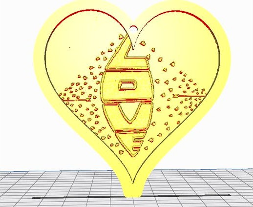 Heart-love Lithophane by johnkh