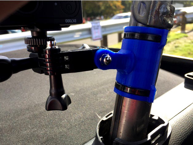 MX5 NC Rollover Hoop Camera Mount by sudoofus