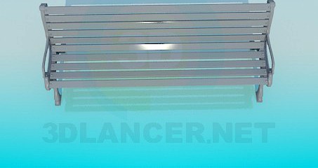 3D Model Bench