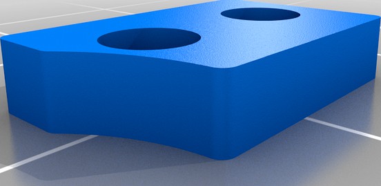 Anycubic Photon Fula Flex Build Plate Spacer by ParkerLauders