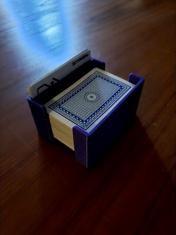 Double Card Deck Holder (Separate Joker Storage) by AnonymousHick