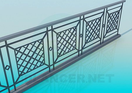 3D Model Railing