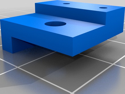 Mini Endstop Mount for MGN12 rail by npm1