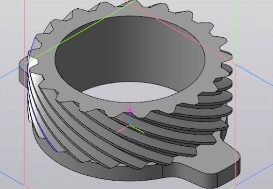 Suzuki DRZ400 speedometer gear by Vladikas