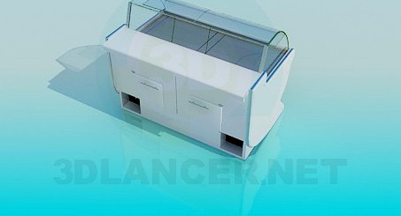 3D Model Countertop Cooler