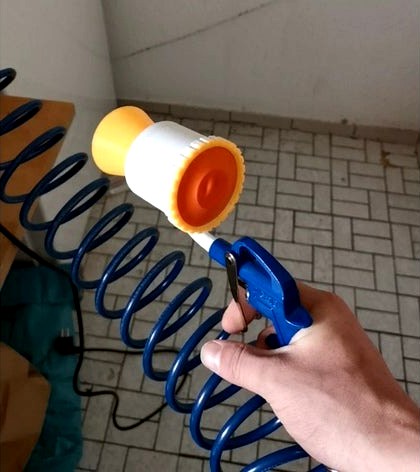 Compressor gun air horn by Meiketch