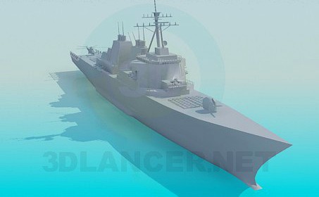 3D Model Ship
