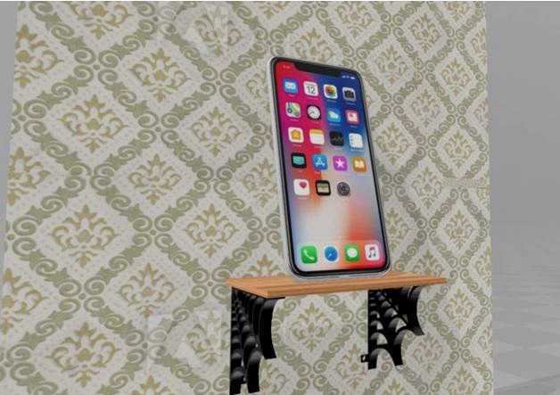 spiderweb bookshelf - mobilephone shelf by Syzguru11