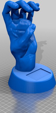 Hand trophy - Trofeo mano  by Vinciu-3D-Sj