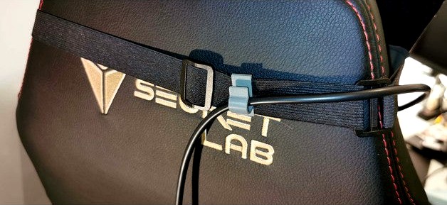 Oculus Rift S cable holder clip for Secretlab Omega by Ashen81