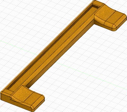 Holder for lithophane 100mm/5mm by Fotonoska