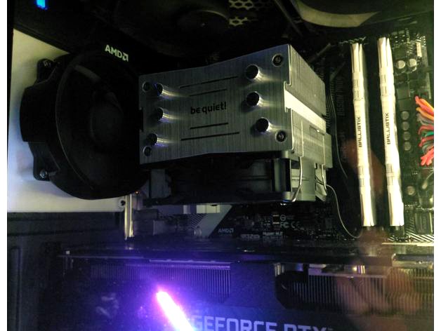 AMD Wraith 120mm Exhaust Adapter  by Gringoling