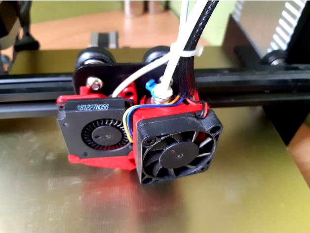 F1 mount for Creality Ender 3, CR-10 by michtill