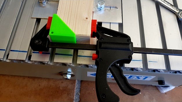 CNC XY réglage zéro (version d'angle) / homing tool (angle version) by paflviet