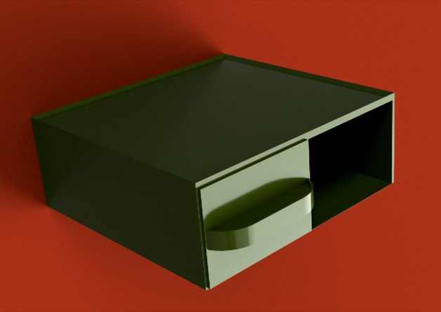 Storage Box 2 Drawer stackable by NarlyB