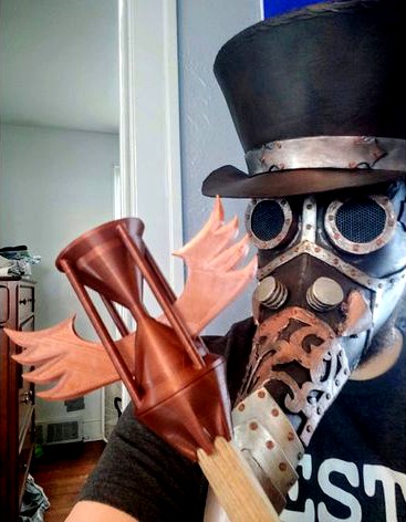 Plague Doctor Staff by Dairymanstrikes