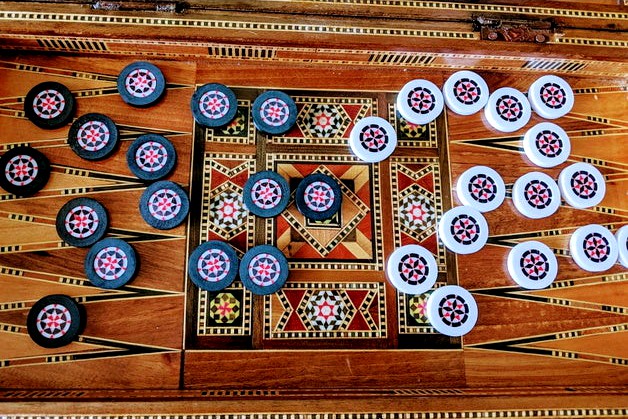 Backgammon Chips by reformy