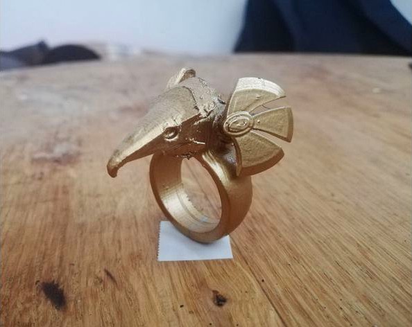 Remix Horus ring Stargate by Laci_Legath