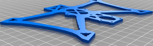 EMAX TinyHawk Freestyle 3in Conversion FPV Quad Frame by ChrisMelFPV