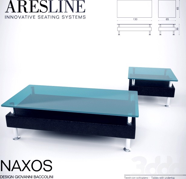 NAXOS ELITE | Tables with undertop
