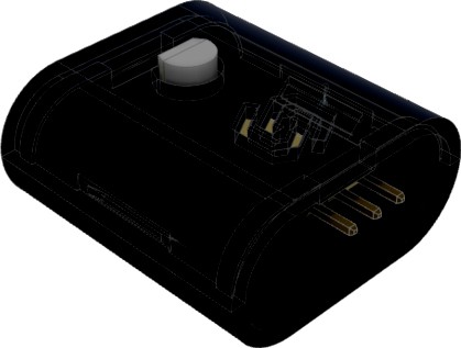 Case for ds18b20 temperature sensor module by qtronik
