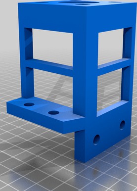 Support for Z axis motor 4040 frame by themacboy