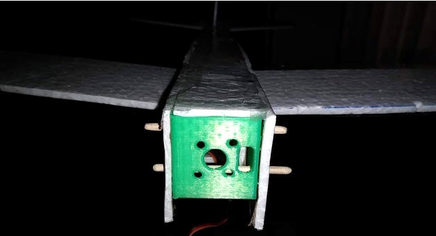 Brushless motor support for planes by xXCponceXx